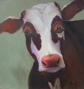 Cow Painting  Lucey Lacey
