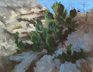 Plein Air Painting 6 Cactus